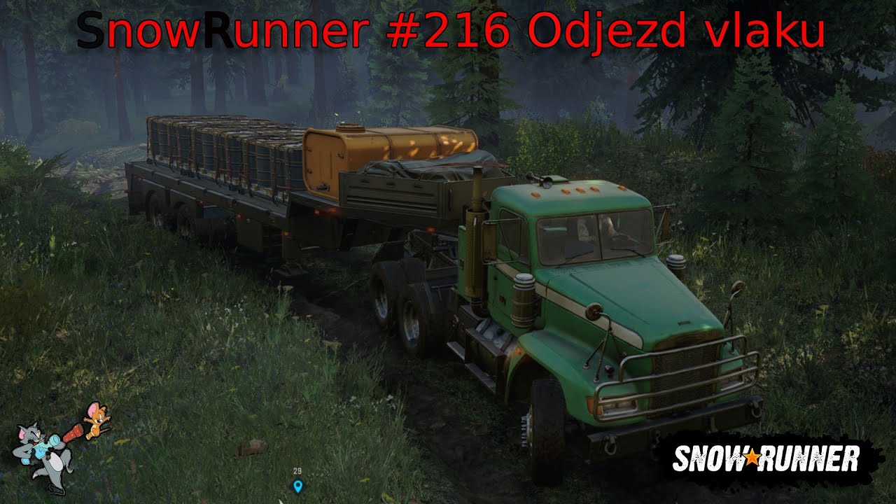 SnowRunner #216 Odjezd vlaku