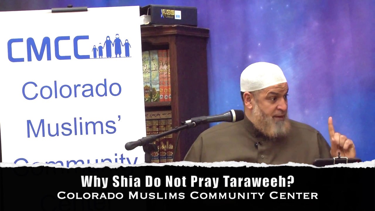 Why Shias Don't Pray Taraweeh? Karim AbuZaid