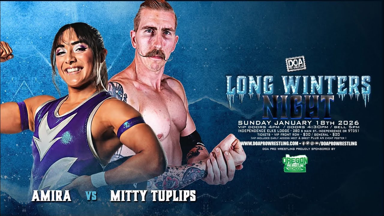 Mitty Tulips vs Amira - DOA Pro Wrestling 1.18.26