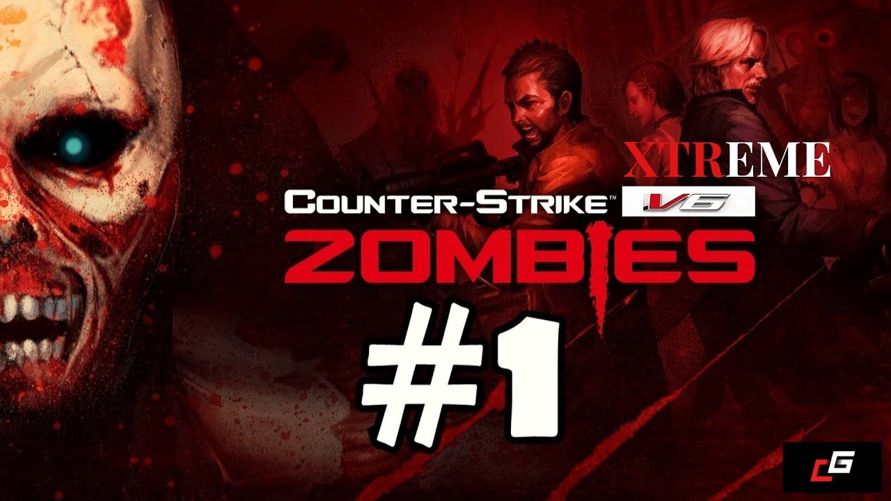 Counter-Strike: 1.6 Xtreme V6  Zombie Mod | De_Dust2 | Gameplay