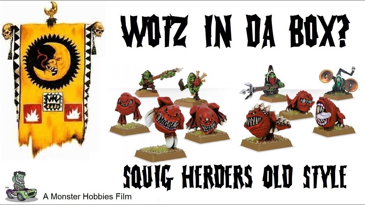 What's In The Box? - Night Goblin Squig Herders - A Model Kit Unboxing Video