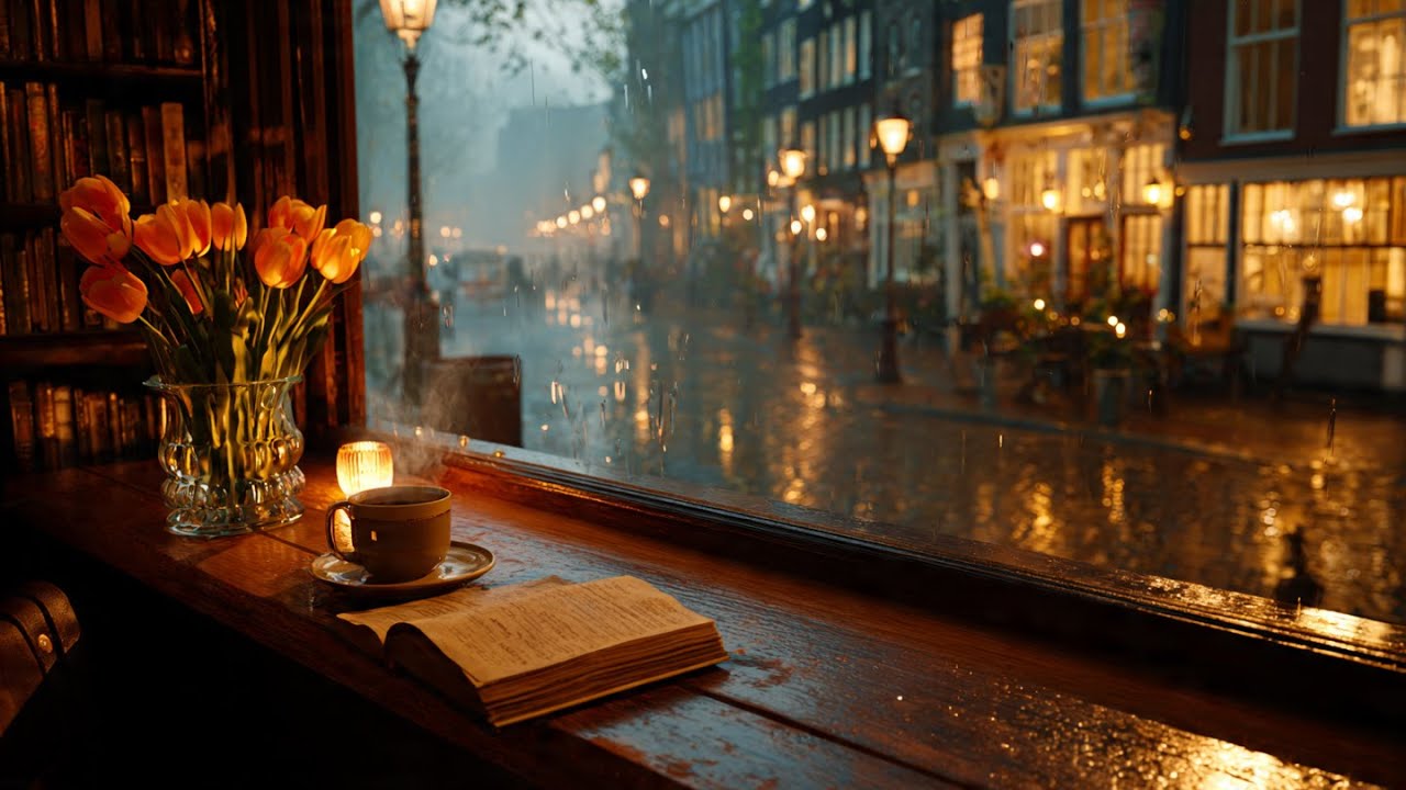 Best Morning Jazz Cafe Mix Live: Relax & Study ☕️