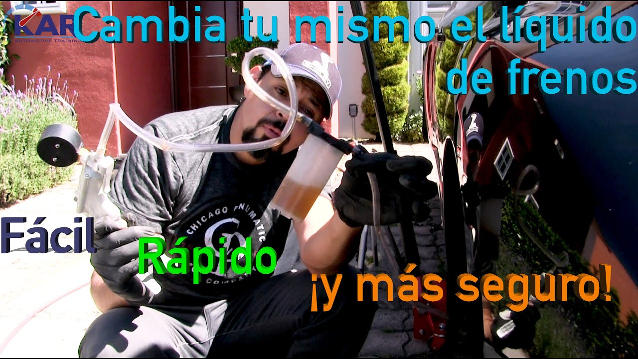 Aprende a cambiar de liquido de frenos tu mismo y evita reparaciones costosas