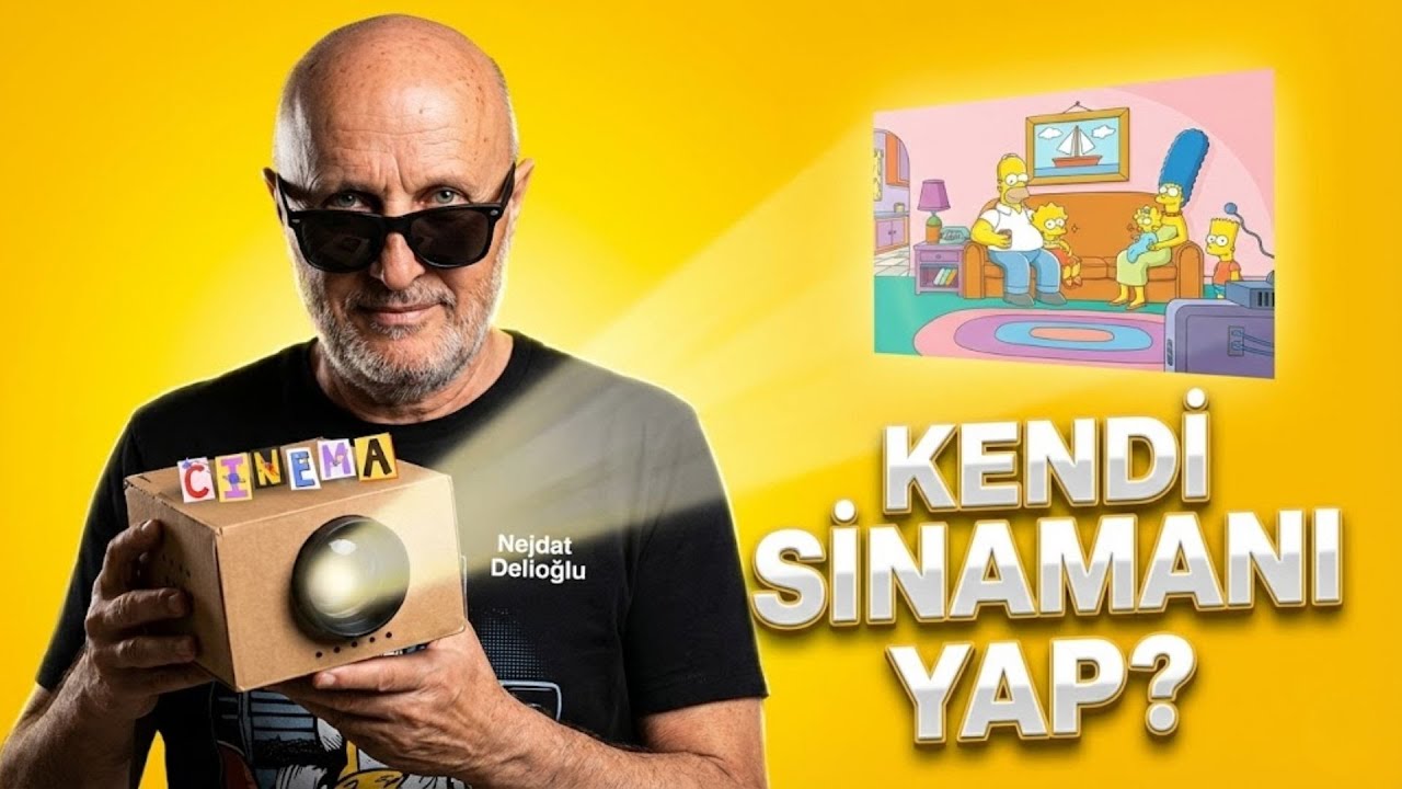 Kendi Projeksiyon Cihazını Yap | How to Make a Projector?