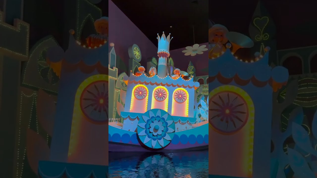 MAGIC KINGDOM - It's a Small World FULL RIDE FEB 2025