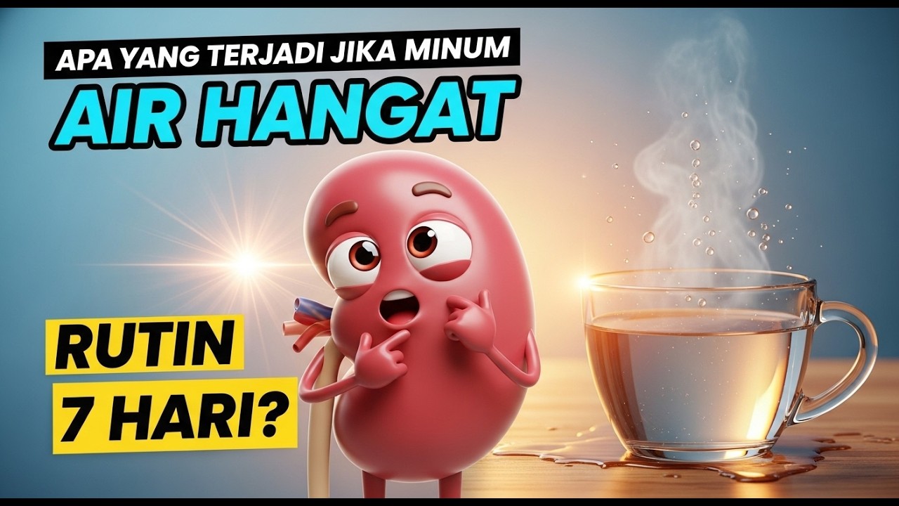 Efek Rutin Minum AIR HANGAT 7 Hari pada Tubuh & Ginjal... Ternyata...