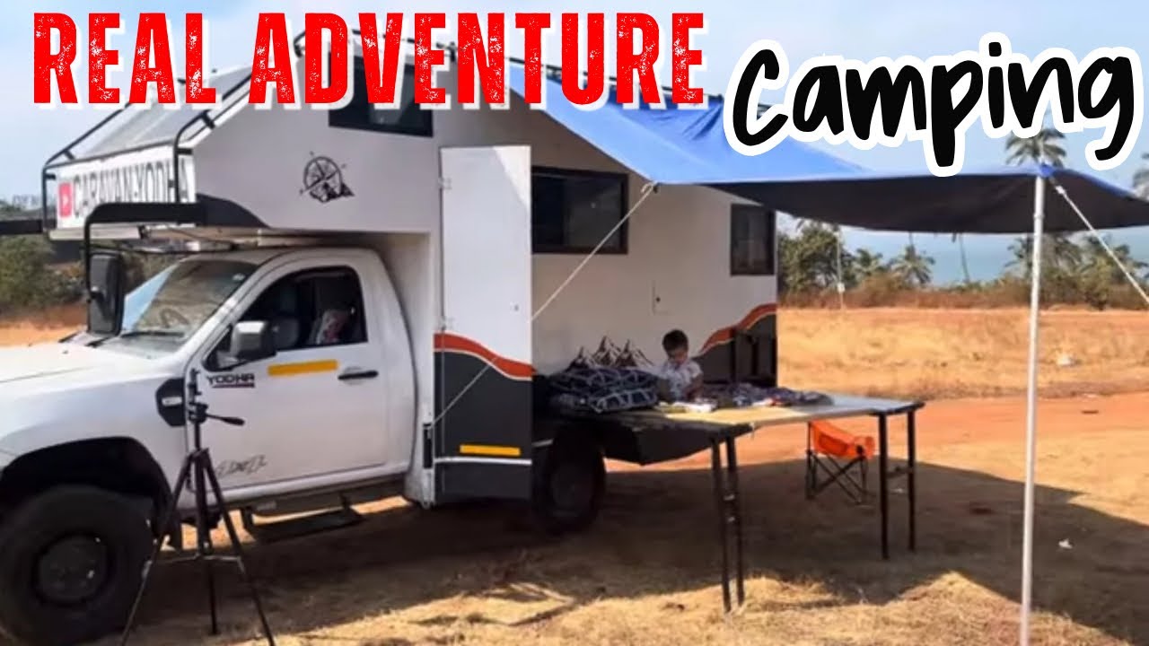 कैम्पिंग के असली मजे वो भी Goa में Campervan | Caravan #goa #Campervan #rv #motorhome #caravanyodha