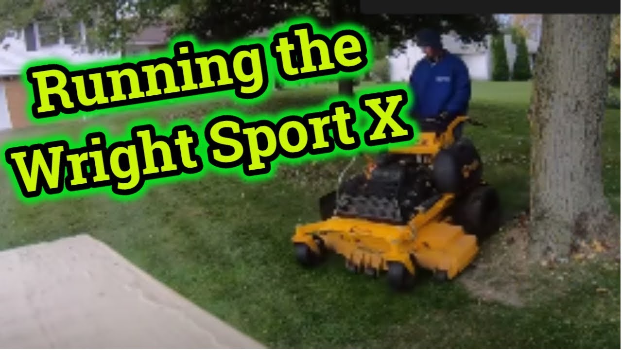 Wright Sport X / lawn care