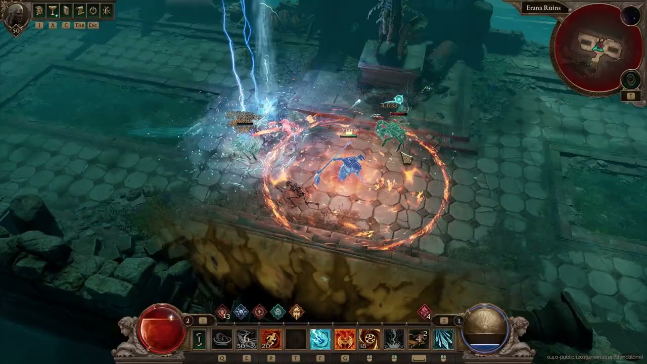 Titan Quest 2 - Call Lightning Spam Build