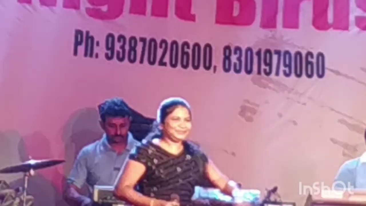 03/11/23 Nagarcoil Night Birds Ganamela | Singer Kavya Krishna | Song Thaka Thaka