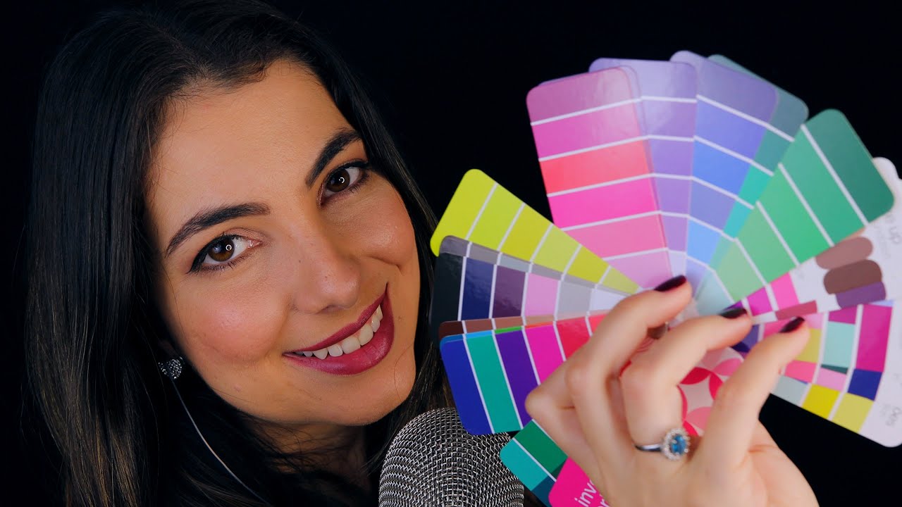 ASMR FAZENDO SUA COLORIMETRIA