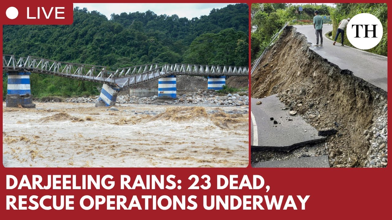 Darjeeling: At least 23 dead after heavy rain triggers landslides