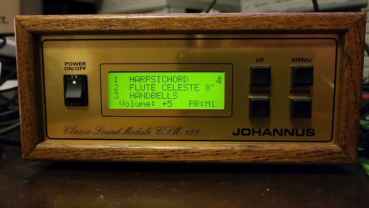 Johannus CSM-128 Classic Sound Module Demo Patches