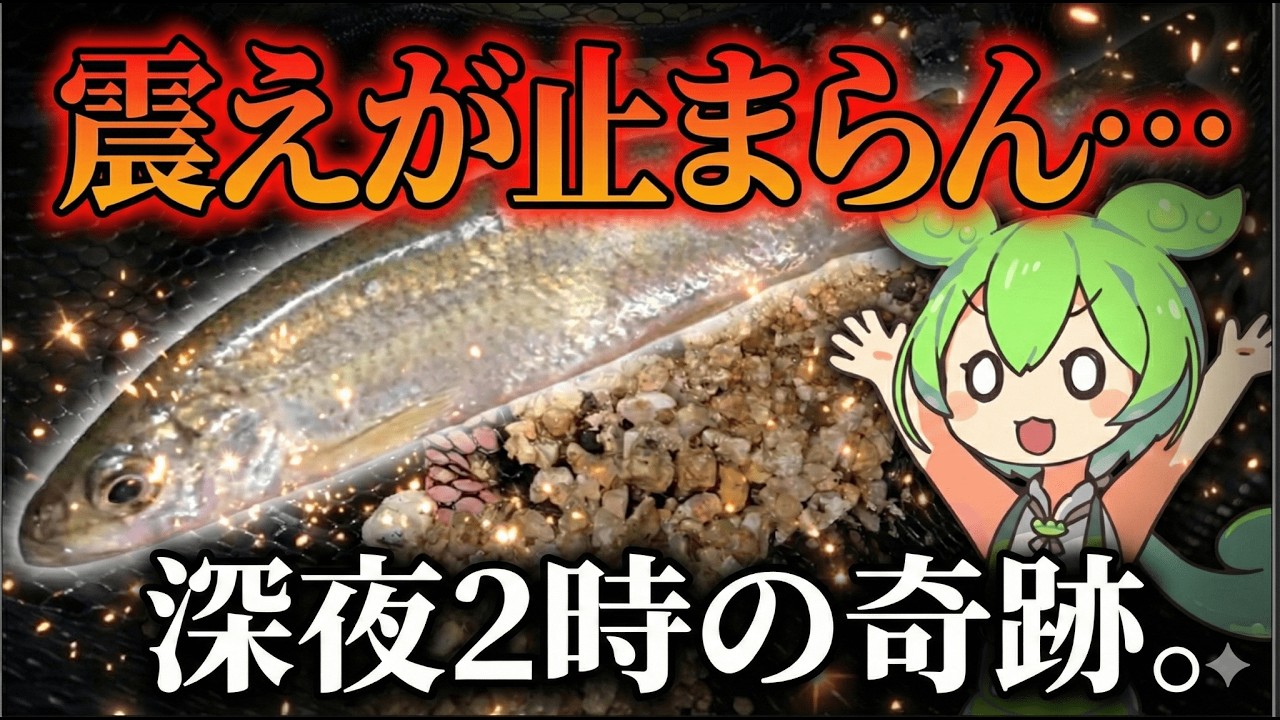 琵琶湖のワカサギ掬いで網が崩壊w それでも止まらない深夜の異常な「入れ食い」モード！
