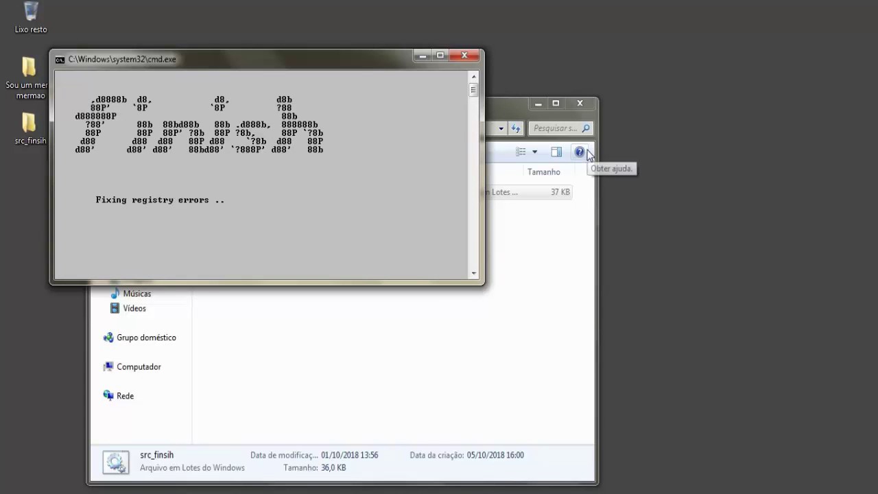REGEDIT DO FINISH PVP [.BAT]+ DOWNLOAD