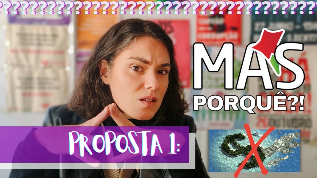 #Legislativas2022: PROPOSTA 1 🚫💸💸