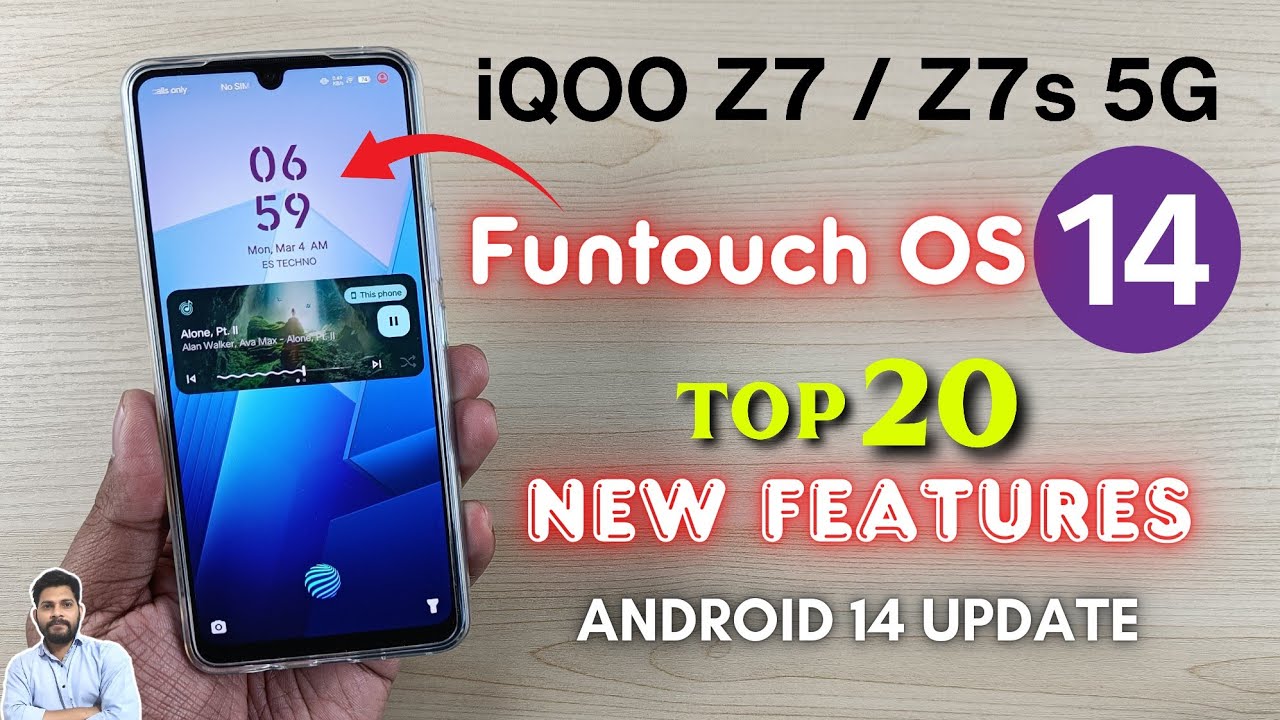 iQOO Z7 & Z7s 5G : Funtouch OS 14 Update Top 20 New Features
