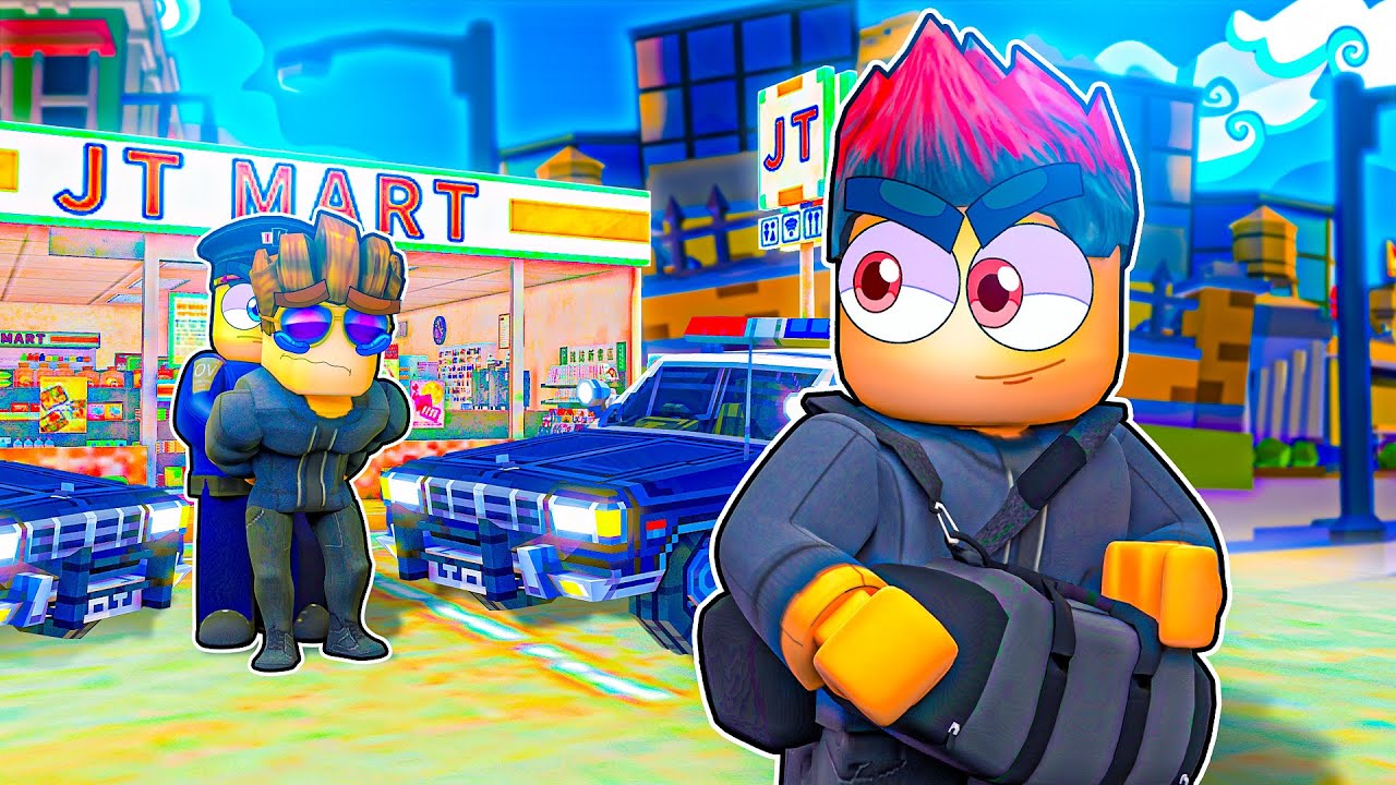 Kami Merompak Kedai Serbaneka! Horangi Kena Tangkap! (Roblox Malaysia)