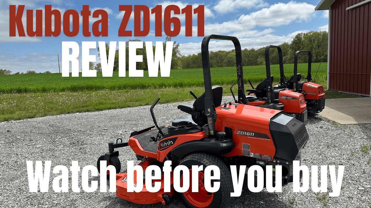 If You Want the Biggest, Baddest Diesel Zero Turn – The All‑New ZD1611