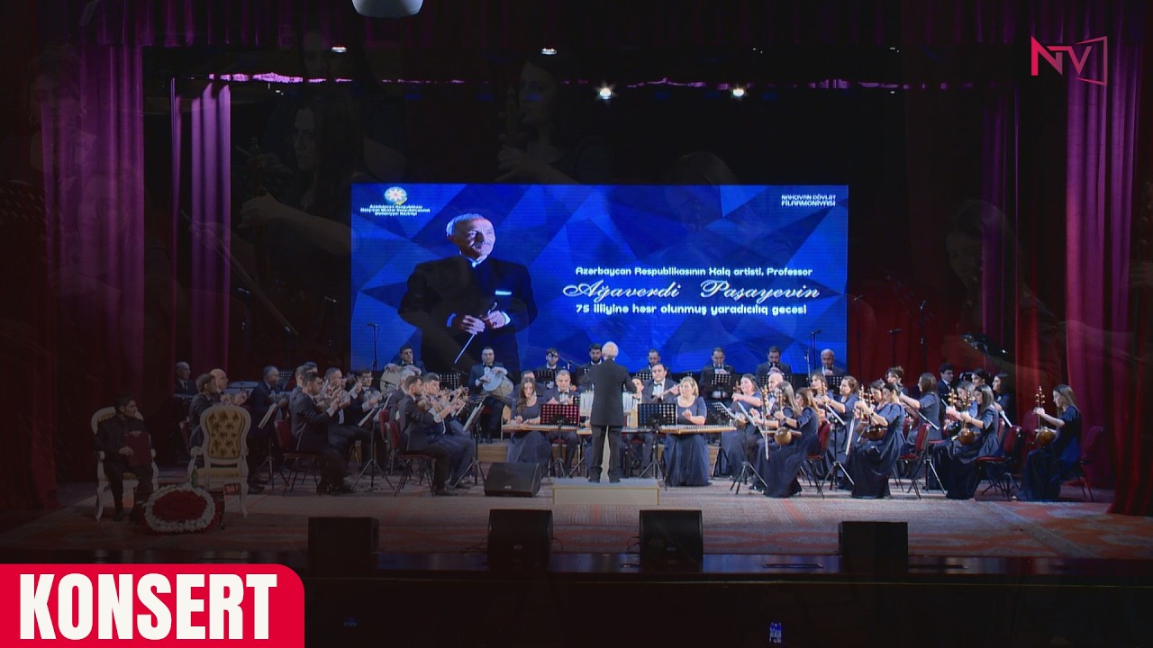 XALQ ARTİSTİ AĞAVERDİ PAŞAYEVİN 75 İLLİK YUBİLEYİNƏ HƏSR OLUNMUŞ KONSERT
