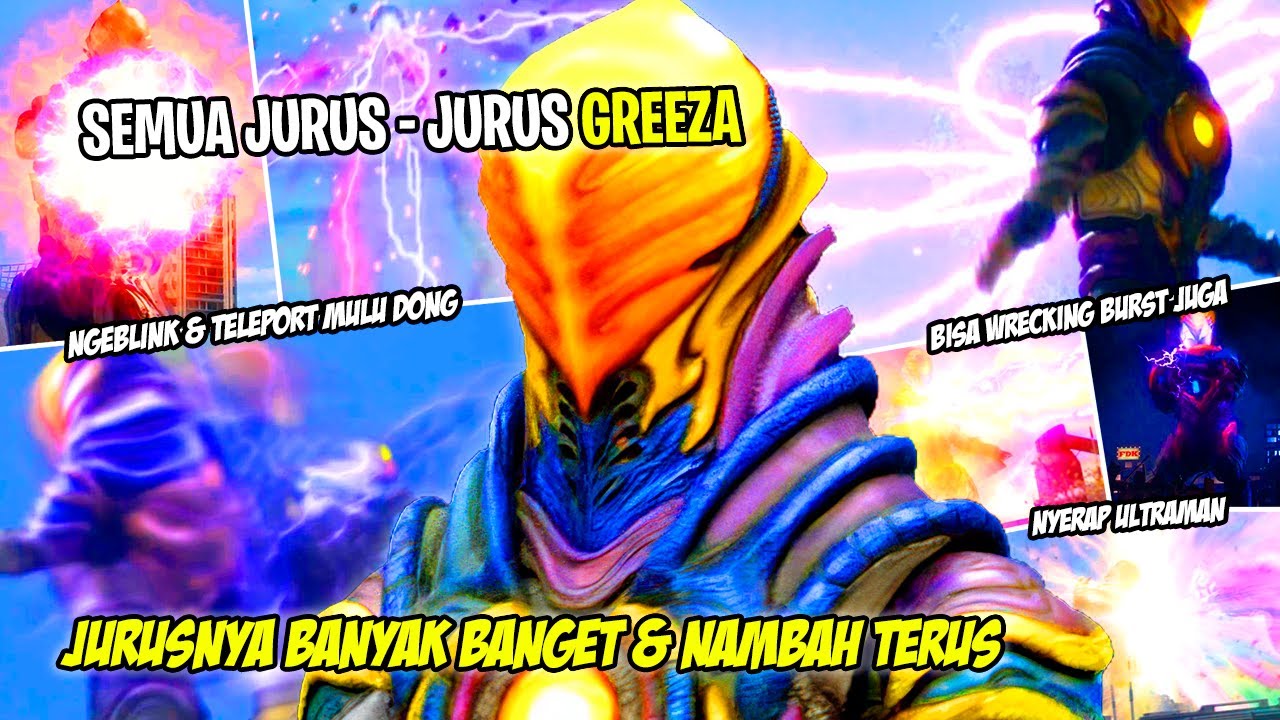 KUNTILANAK LUAR ANGKASA TERLALU OP !! BANYAK JURUS BARU - Bahas Semua Jurus Greeza Ultraman X