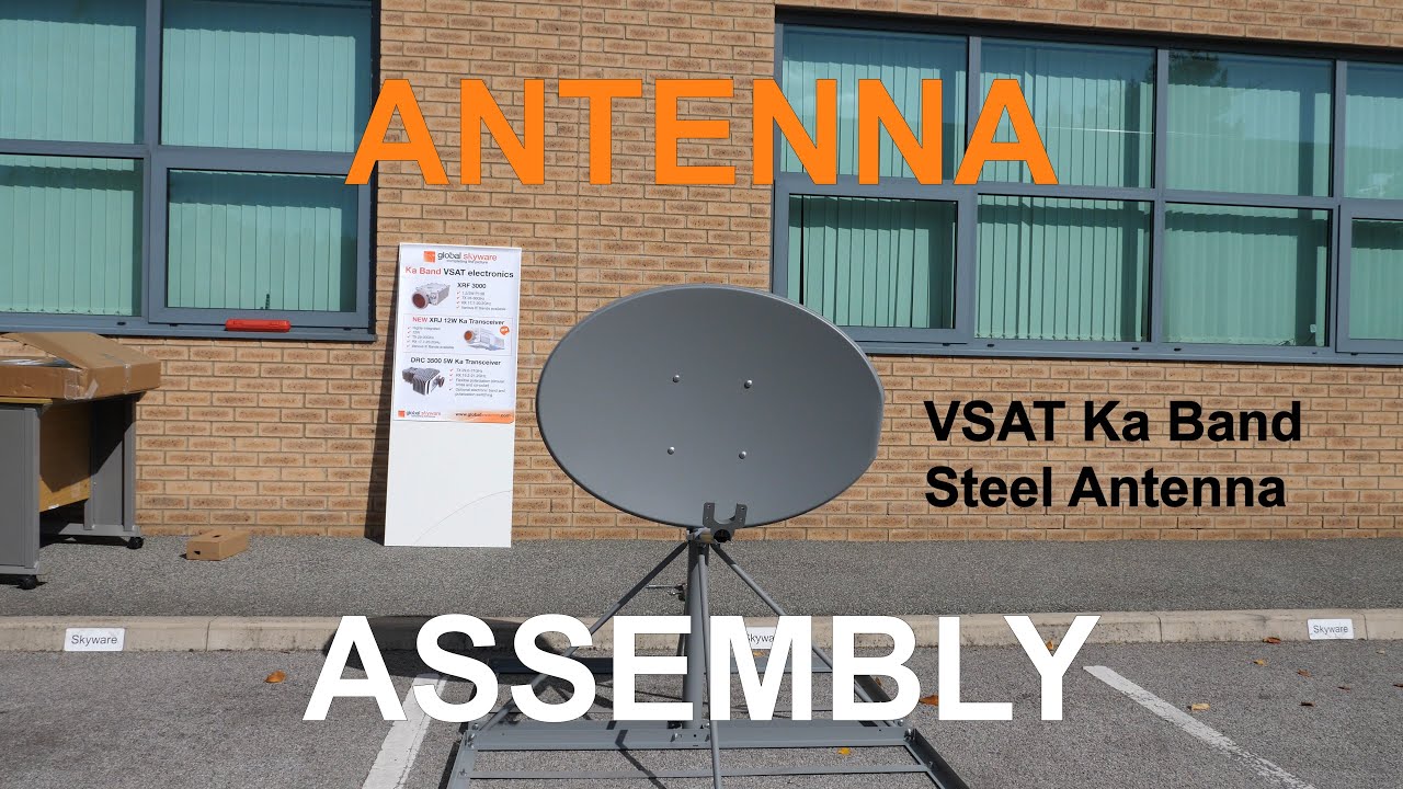 Antenna Assembly - VSAT Ka Band Steel Antenna