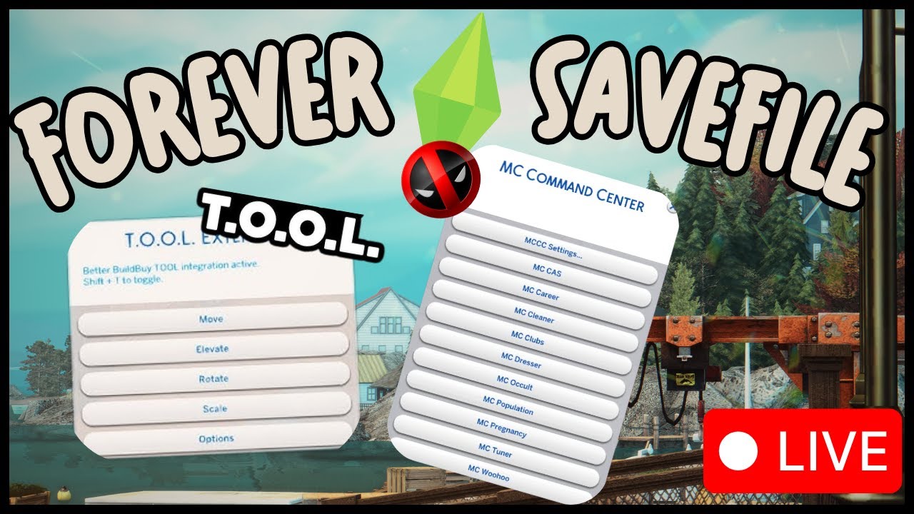 MCCC settings for Rotaional Gameplay | Sims 4 Forever Savefile