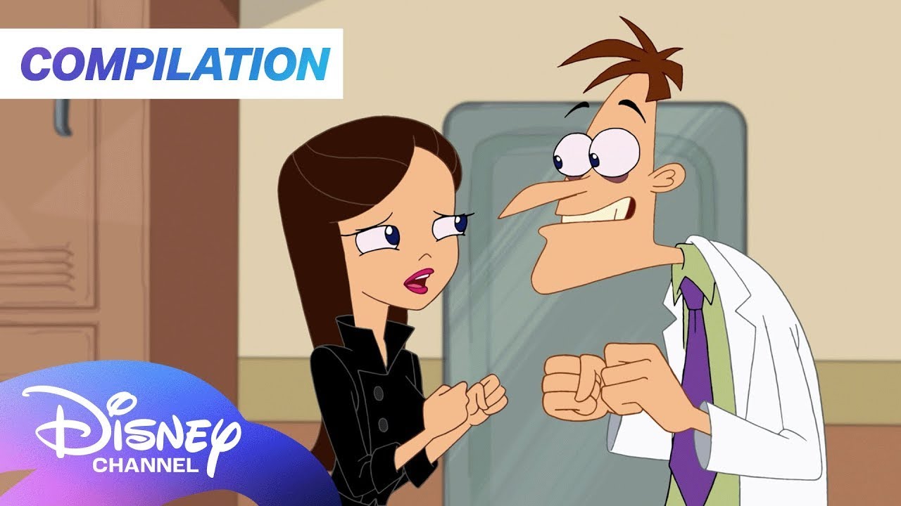 Phineas and Ferb | Dr. Doofenshmirtz Good Dad Moments Compilation! 💙🥼 |@disneychannelanimation