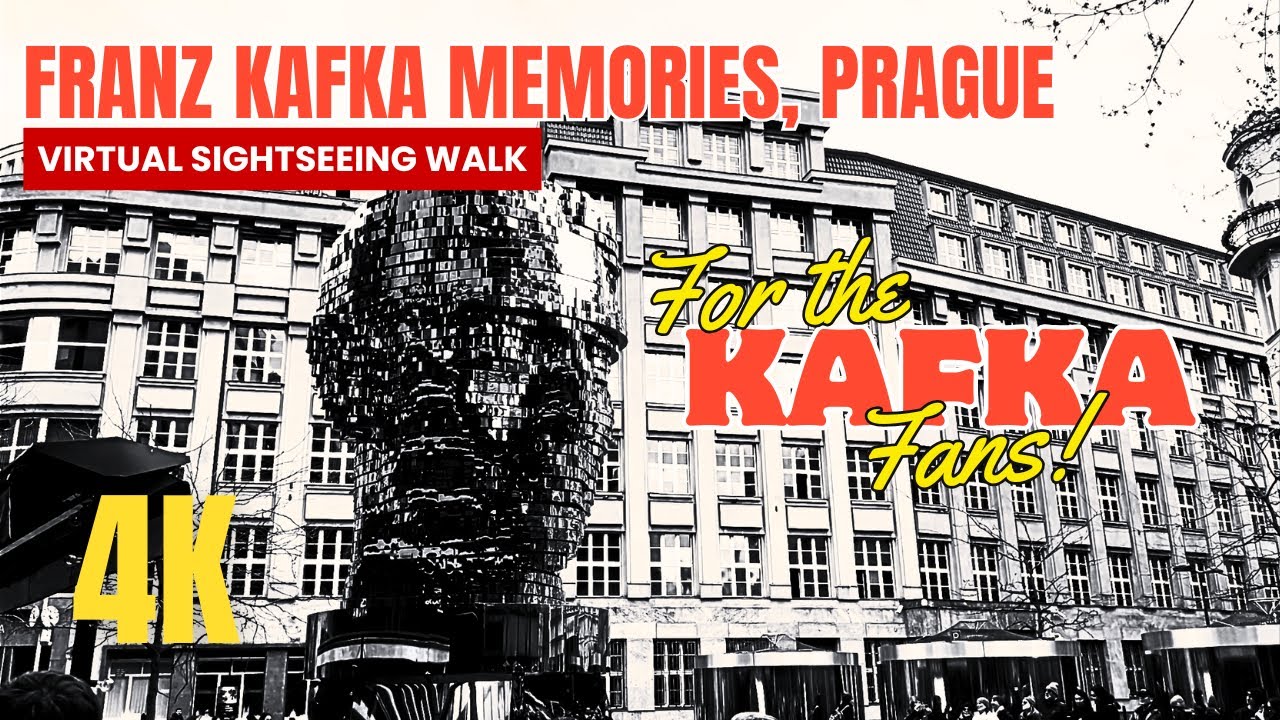 Franz Kafka Prague Walk | Virtual Sightseeing in 4K