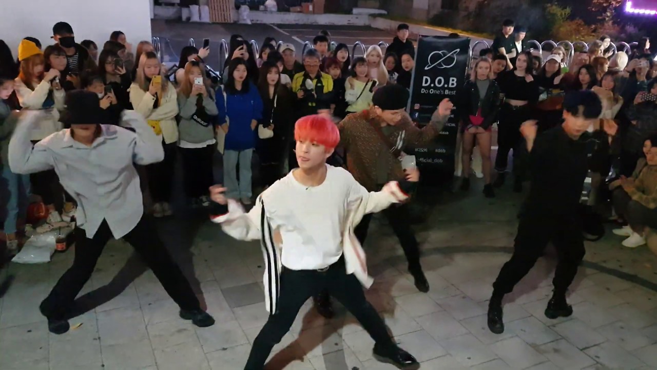 20191024 홍대 오늘 댄스팀 디오비(D.O.B) 버스킹 03 - SORRY,SORRY(Remix) _ SUPER JUNIOR