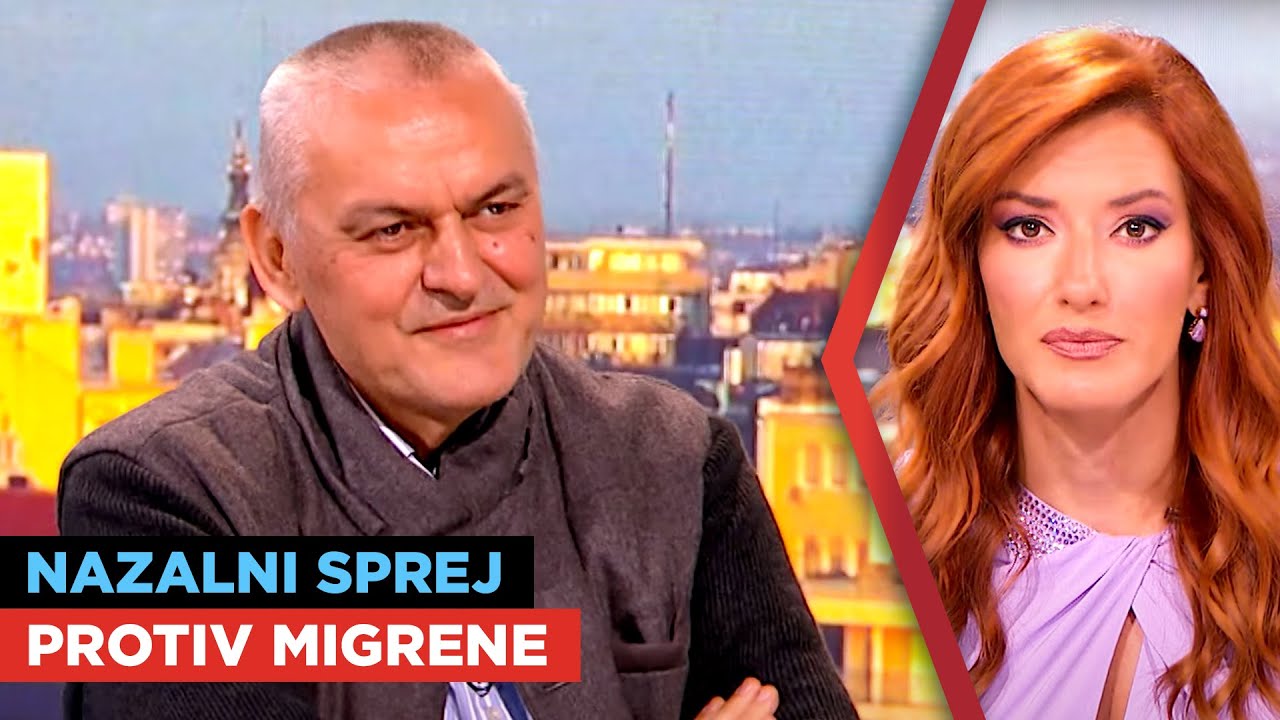 Nazalni sprej protiv migrene | Prof. dr Ranko Raičević | URANAK1