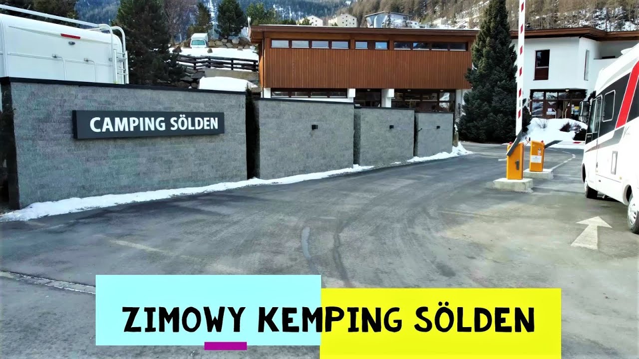 Zimowy kemping Sölden , Tyrol