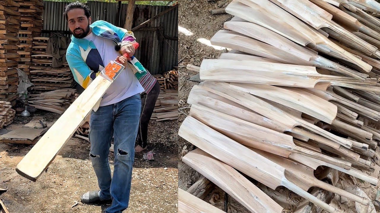 ऐसे बनते हैं धोनी विराट के बल्ले😱😱Best Quality, Lifetime Warranty Bats😳😳 Indian Sports Factory