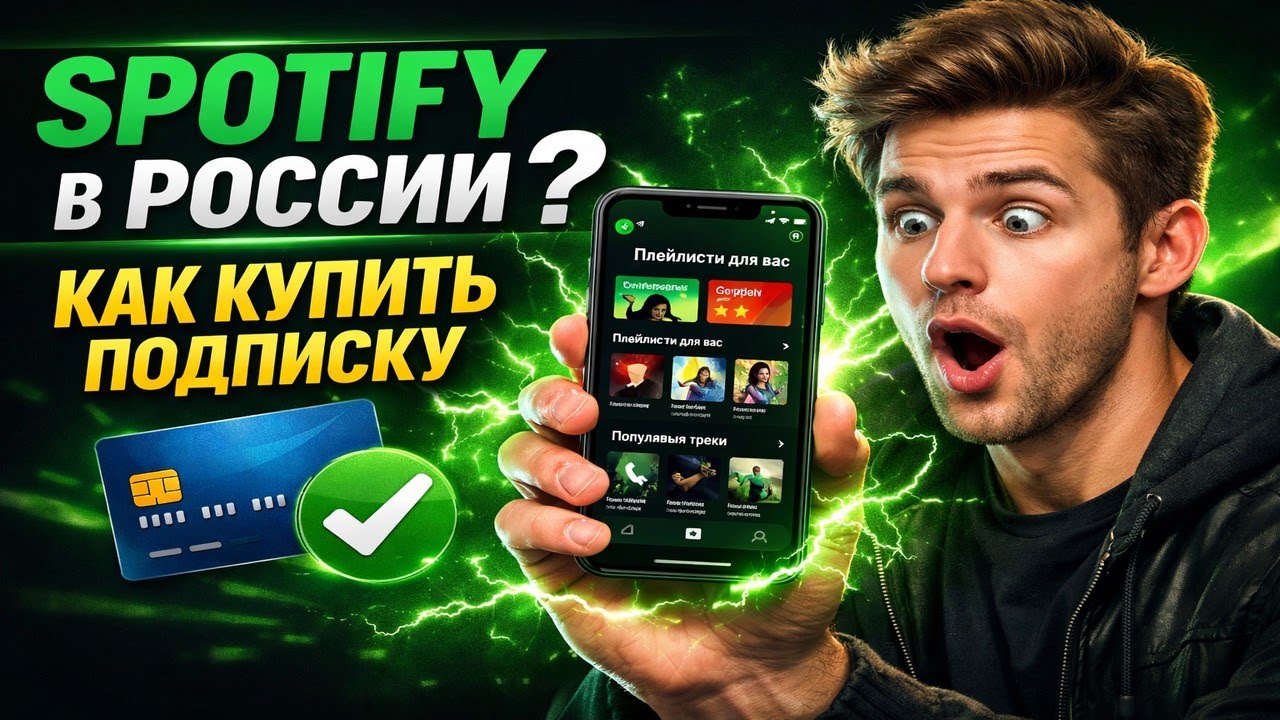 Как купить подписку Spotify в России на iPhone, Android или ПК