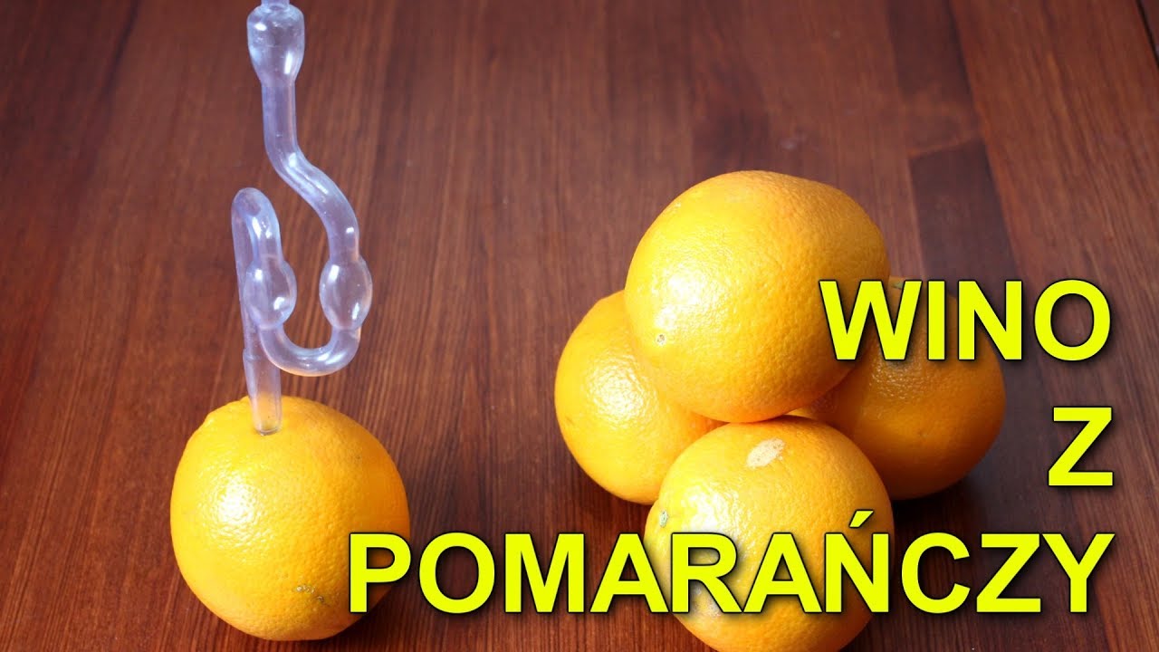 WINO Z POMARAŃCZY - PRZEPIS, JAK ZROBIĆ | Gotuj ze Strażakiem