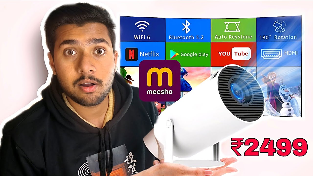 I Bought 4K* Projector in Just ₹2,500 From Meesho 🔥