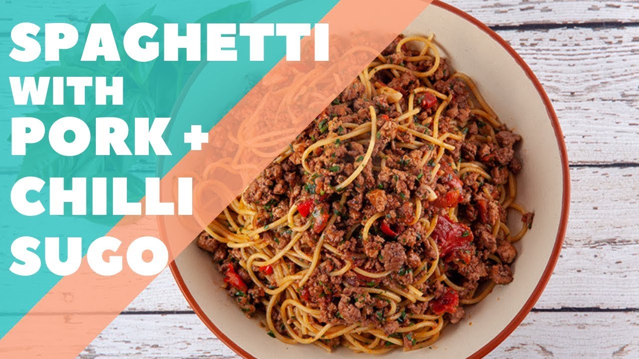 Spaghetti with Pork and Chilli Sugo | Good Chef Bad Chef S11 Ep61