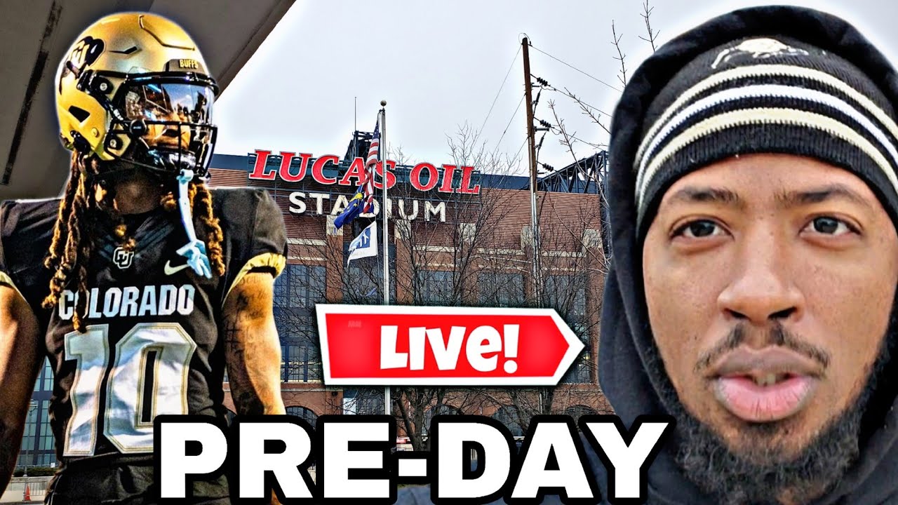 LIVE: 2024 NFL Scouting Combine... Lets Talk Colorado WR Xavier Weaver Here At Lucas Oil Stadium