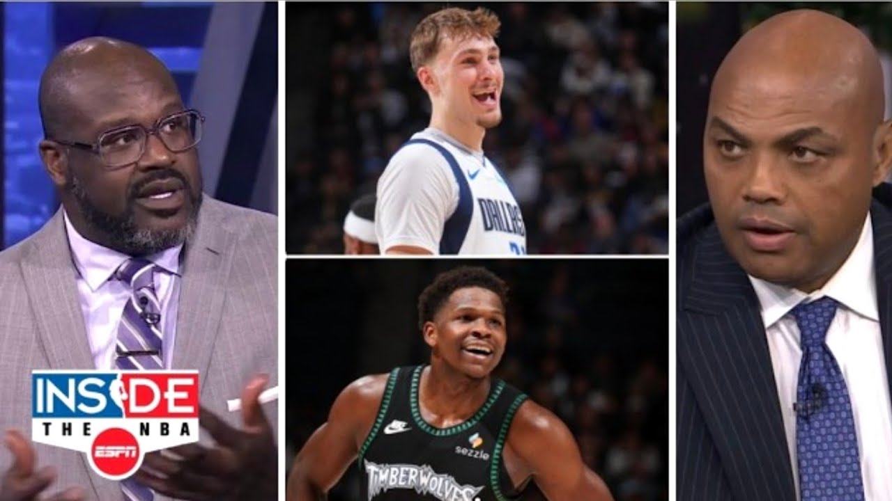 INSIDE THE NBA | Charles & Shaq on Cooper Flagg vs Anthony Edwards in West showdown: Mavs-Wolves