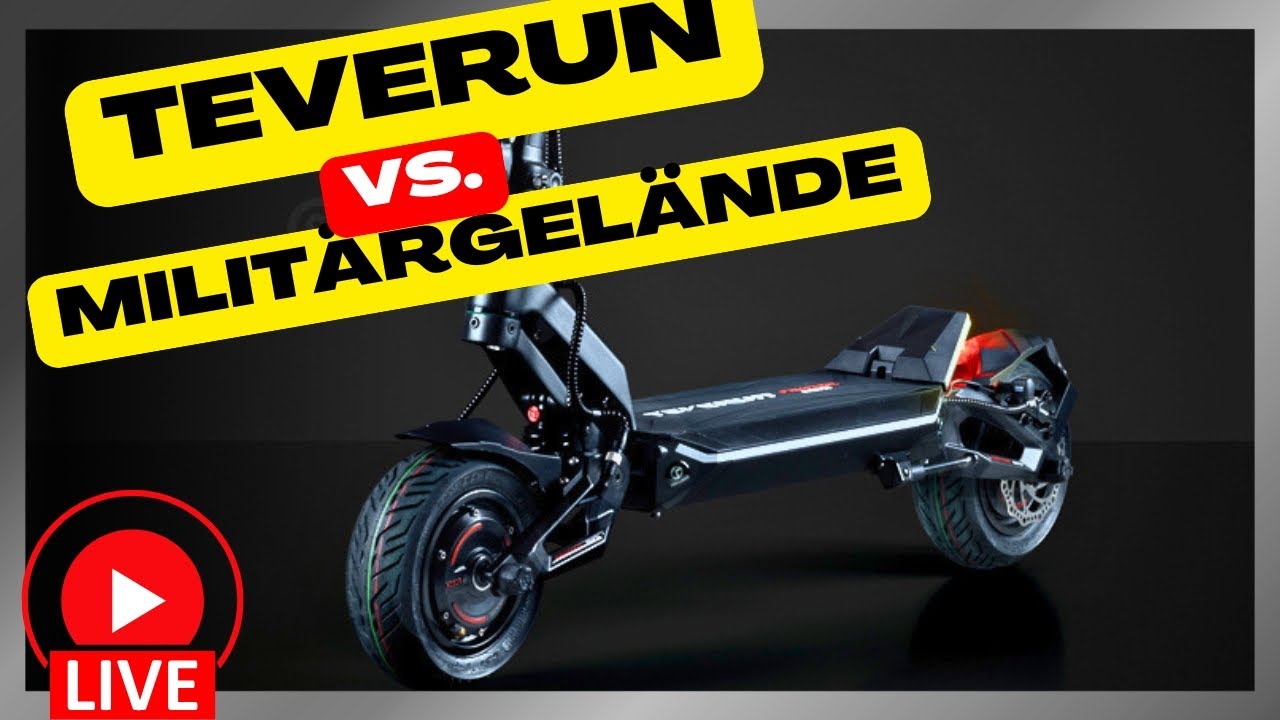 Teverun Fighter Mini Pro (eKFV) vs. Militärgelände! Besser als die Konkurrenz? 😲 #teverun
