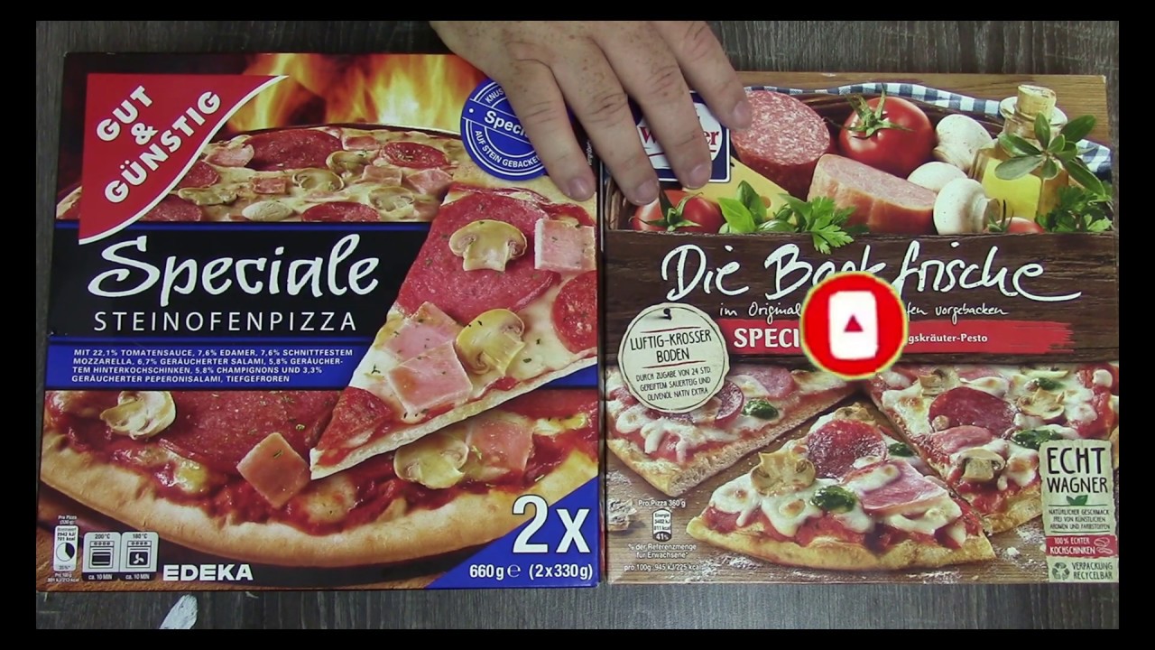 Wagner Steinofen Pizza VS Gut und Günstig Steinofen Pizza welche ist die Bessere?