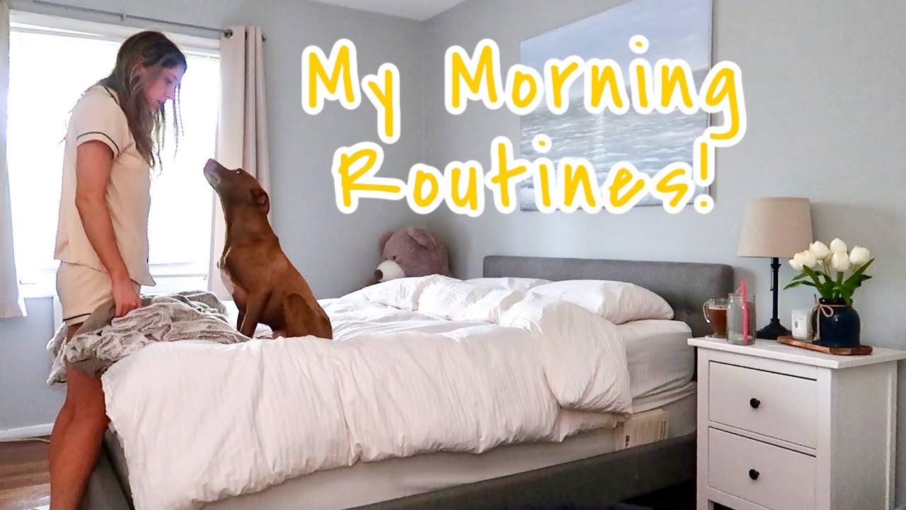 A Week of Mornings Routines! Work week morning routine