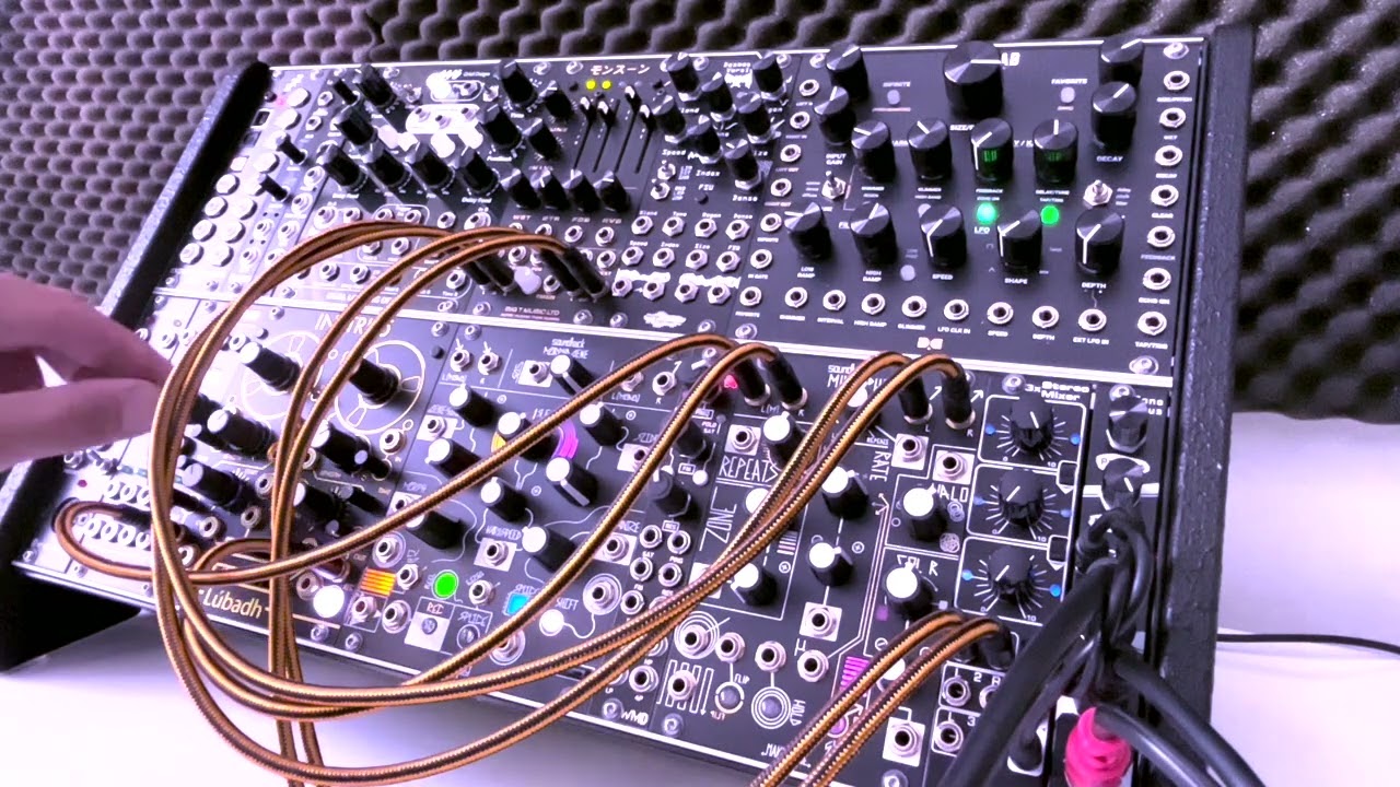 Sizolla - Eurorack Generative Ambient with instruo Lubadh, Mimeophon and Monsoon