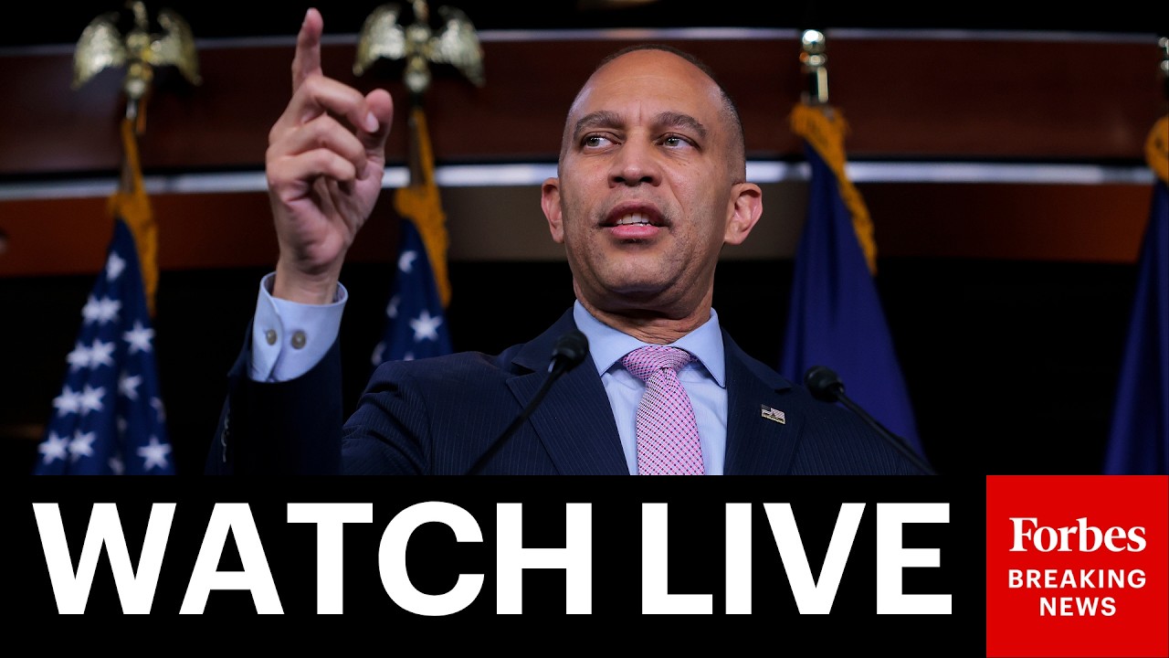 LIVE: Hakeem Jeffries Holds Press Conference After FISA Extension Fails In The House