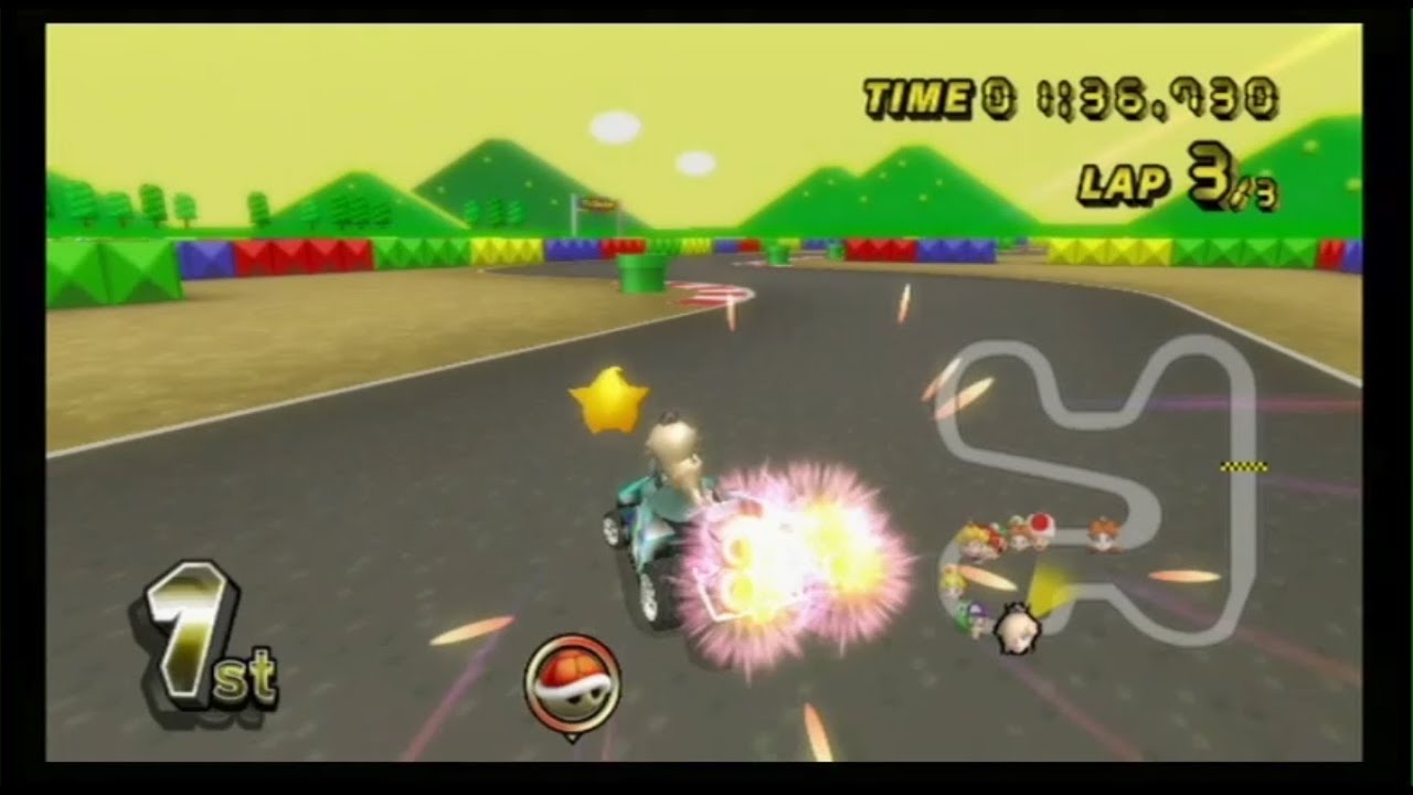 Mario Kart Wii - Mirror Lightning Cup & Staff Credits