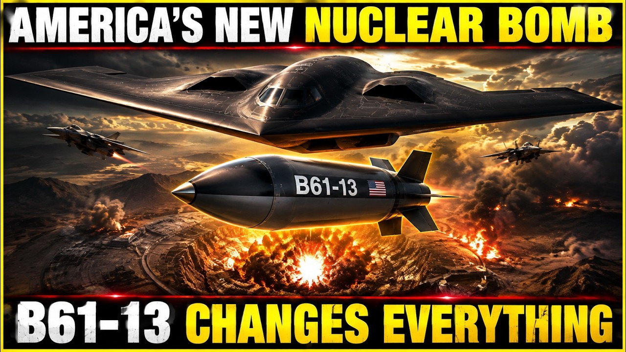 America's New Nuclear Gravity Bomb Changes Everything | B61-13 Explained