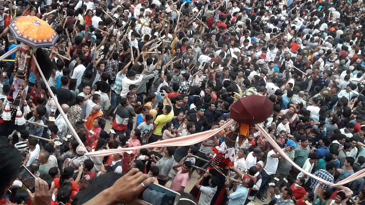Gaijatra at nyatapola 2018
