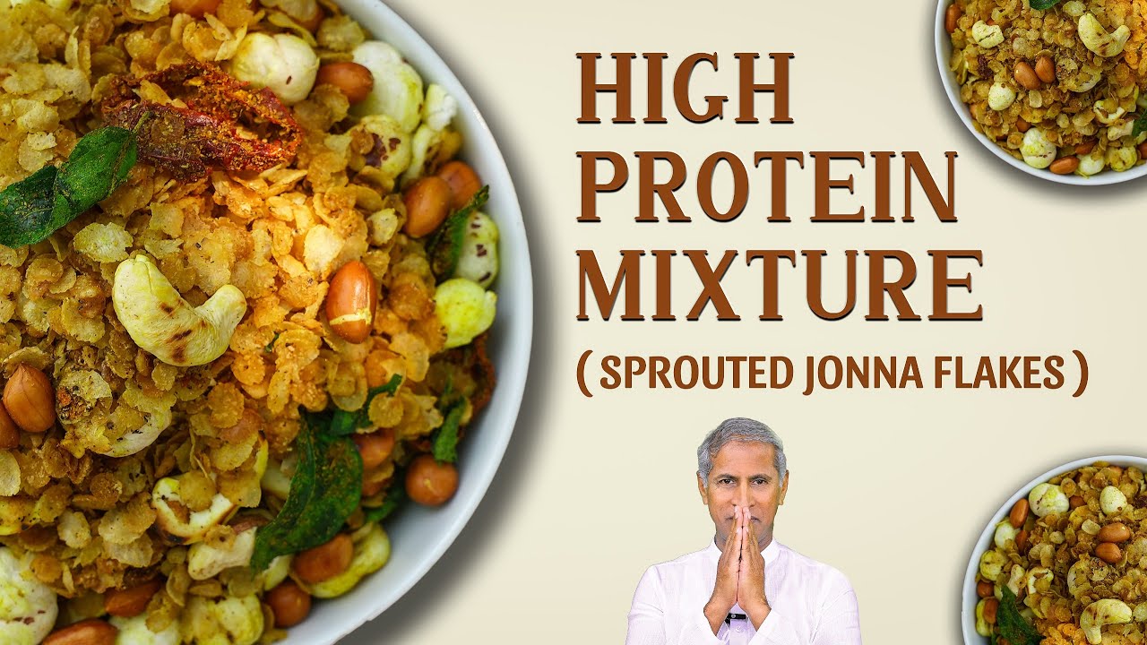 High Protein Mixture | హై ప్రోటీన్  మిక్చర్ | Manthena's Kitchen ASMR