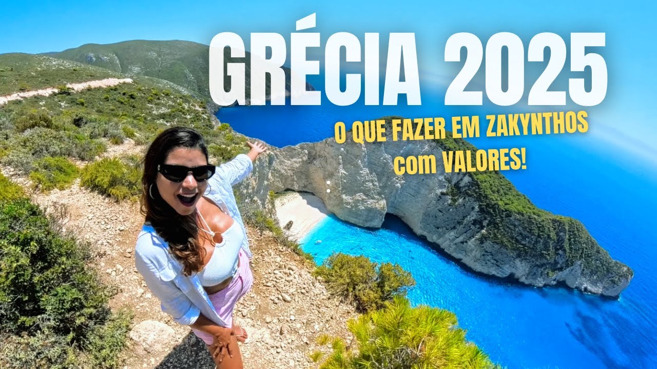 A ILHA MAIS BONITA DA GRÉCIA e a QUERIDINHA DOS BRASILEIROS