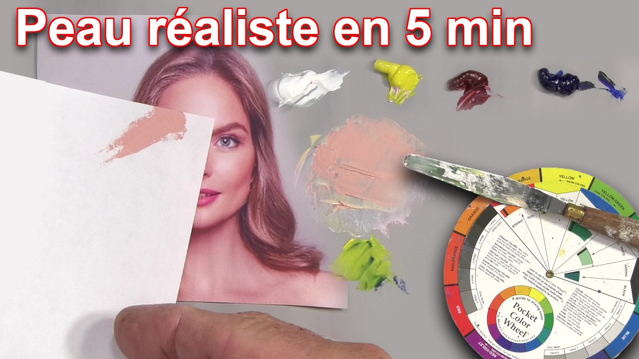 Comment Peindre Toutes les Couleurs de Peau FACILEMENT ! (Techniques PRO)